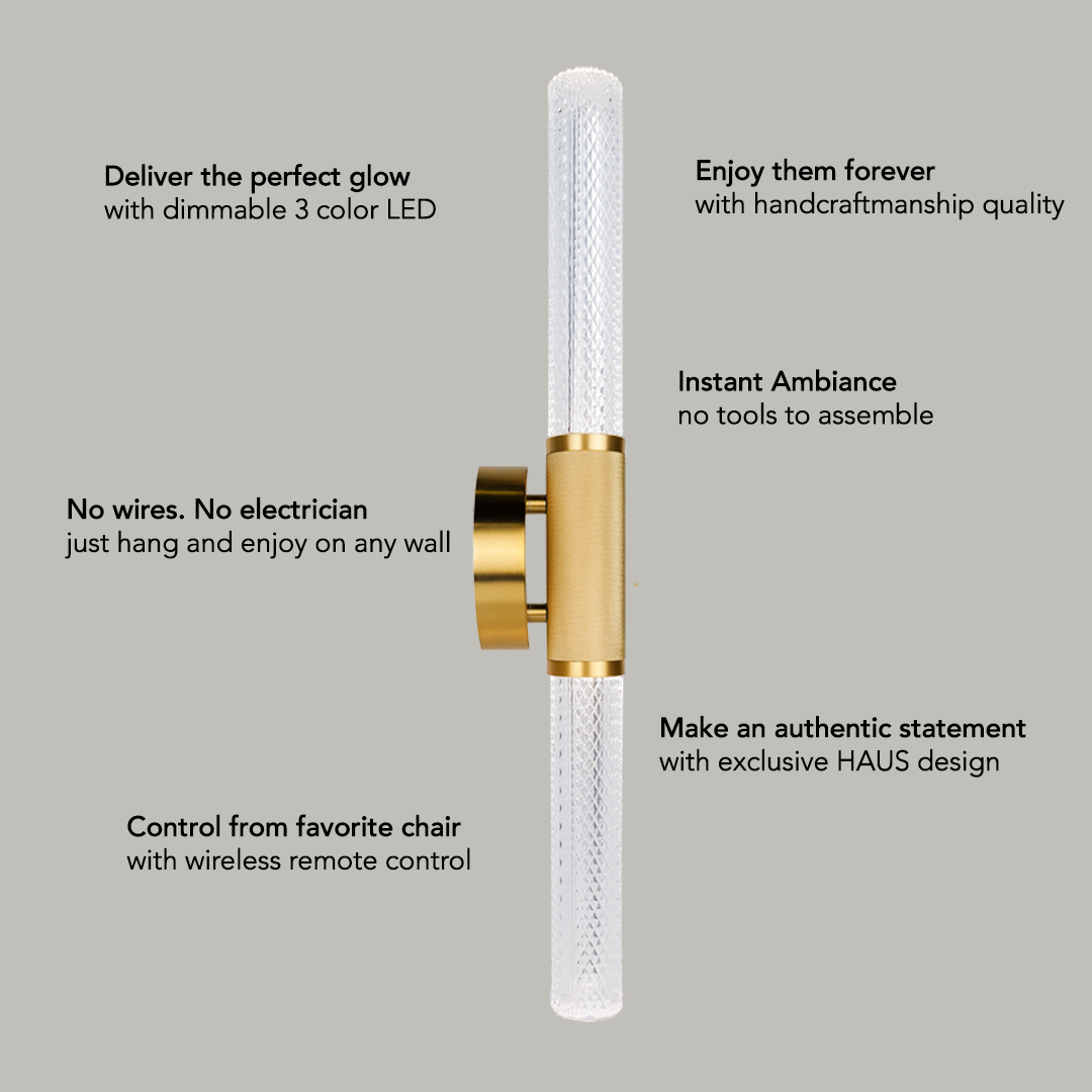 Nordic Dream Battery Wall Light