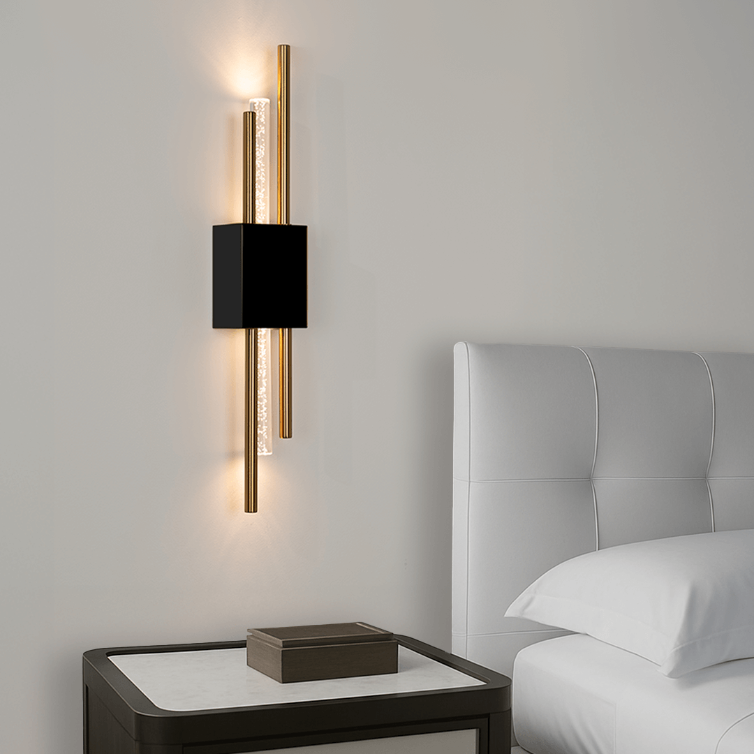 Glitch Wall Light Black & Sliver • 2 Pack