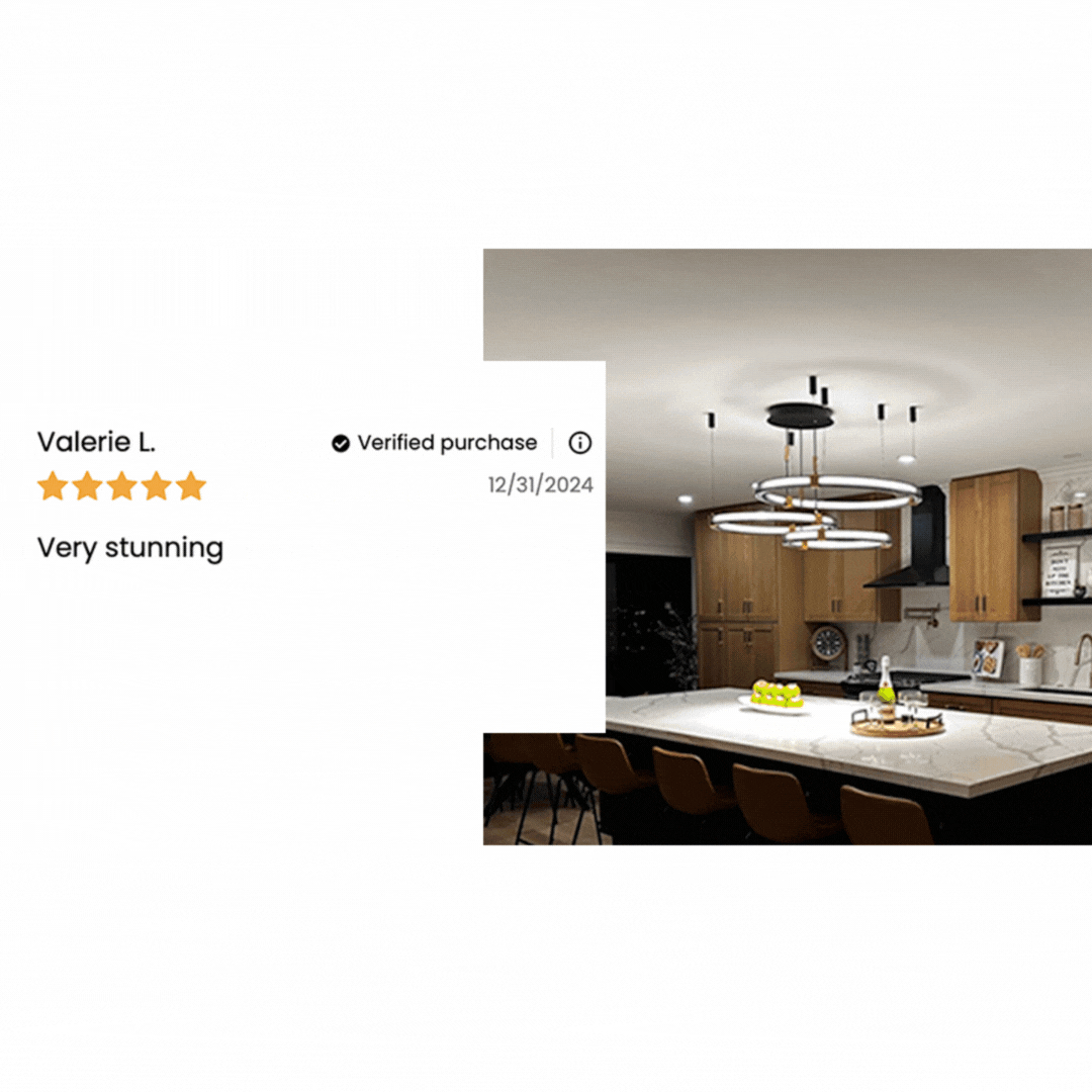 Matrix Rings Chandelier