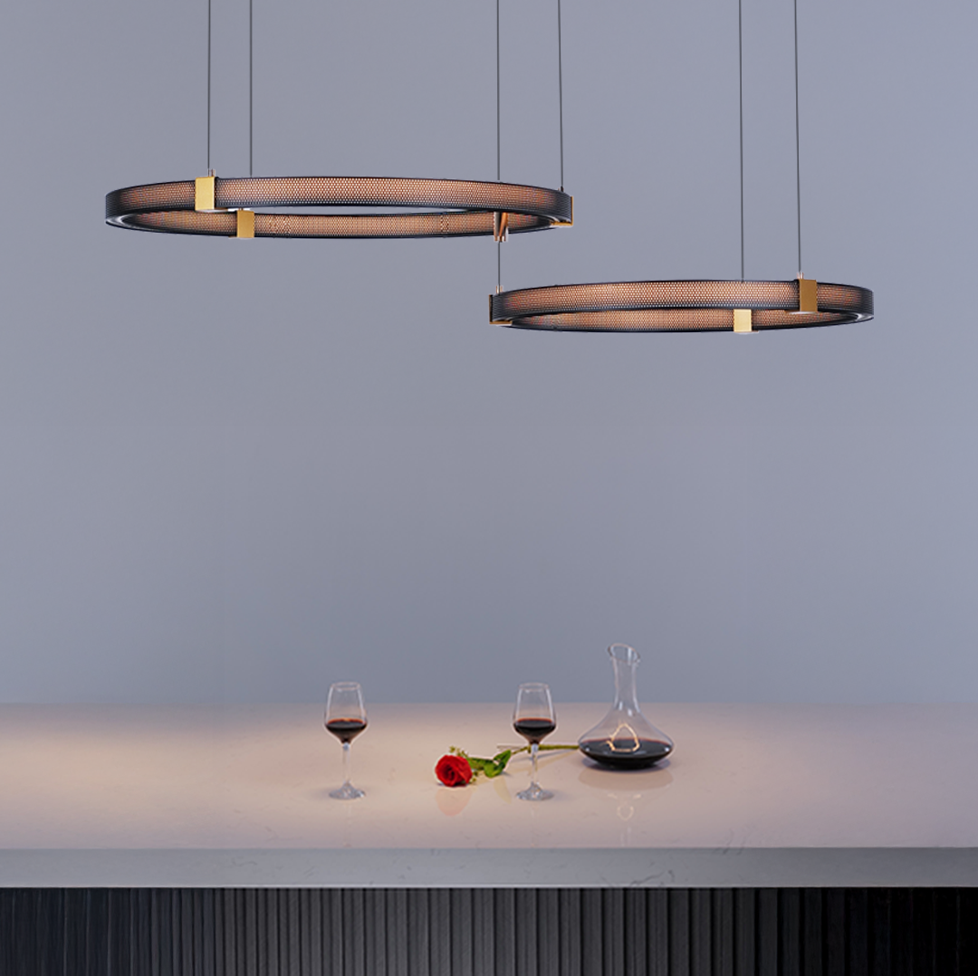 Matrix Rings Chandelier