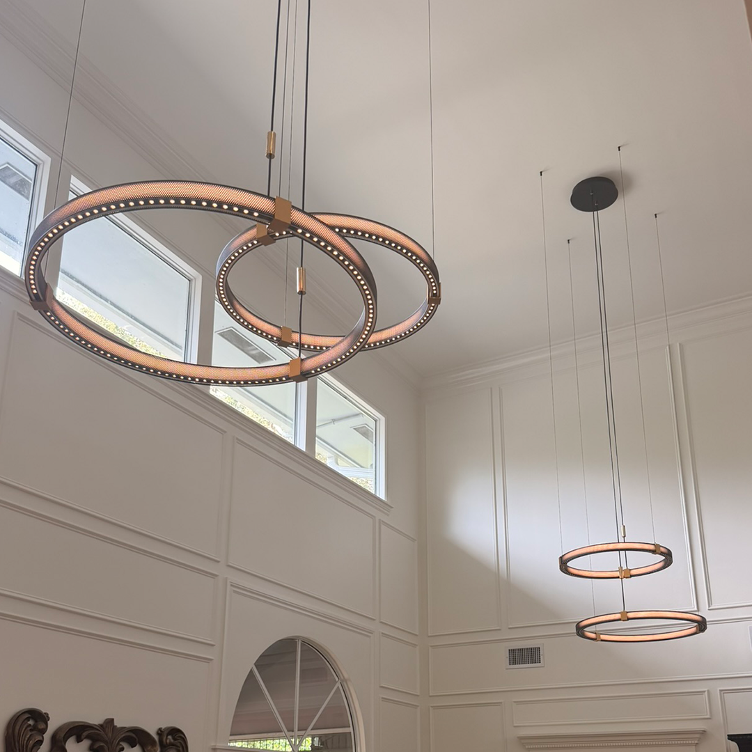 Matrix Rings Chandelier