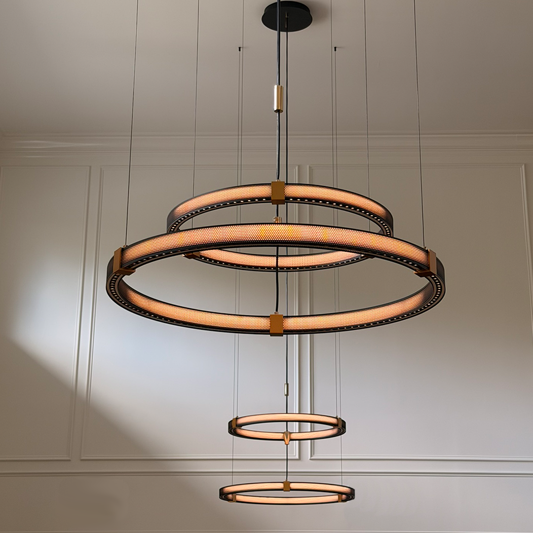 Matrix Rings Chandelier