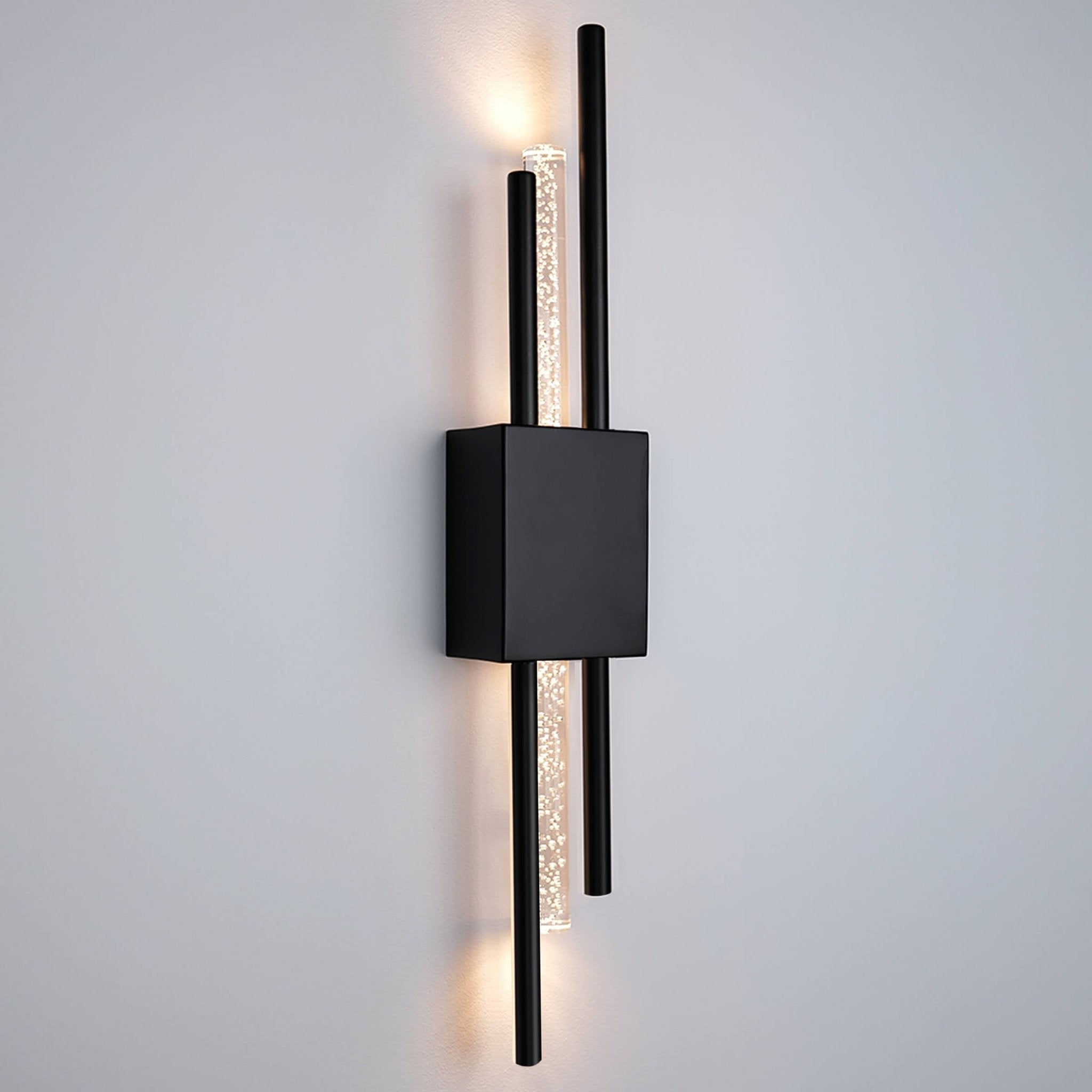 Glitch • Black • Battery • 2 Pack - Sconce - Haus of Interiors
