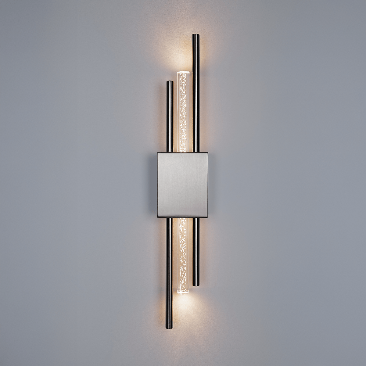 Glitch • Silver • Battery • 2 Pack - Wall Lights - Haus of Interiors