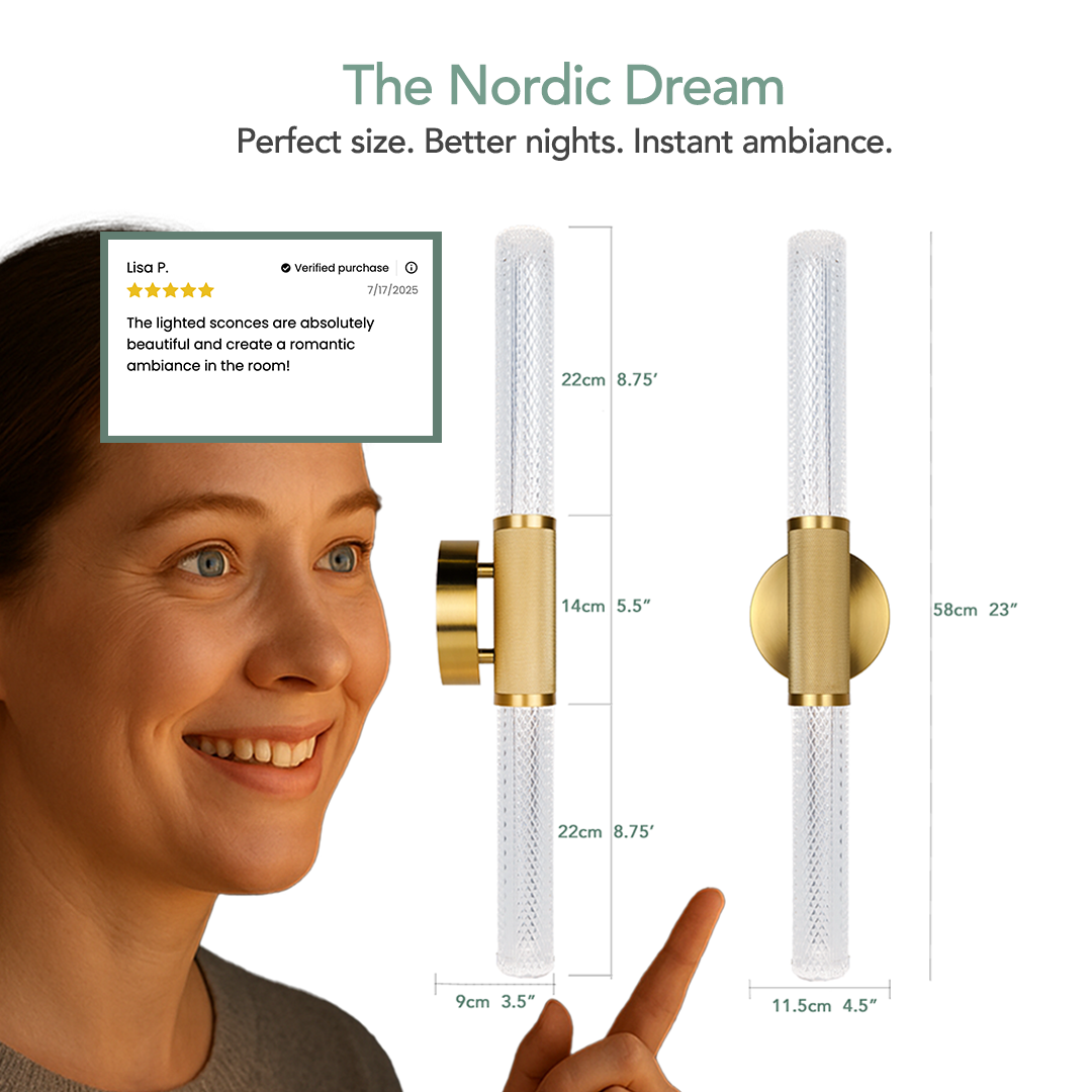 Nordic Dream Battery Wall Light