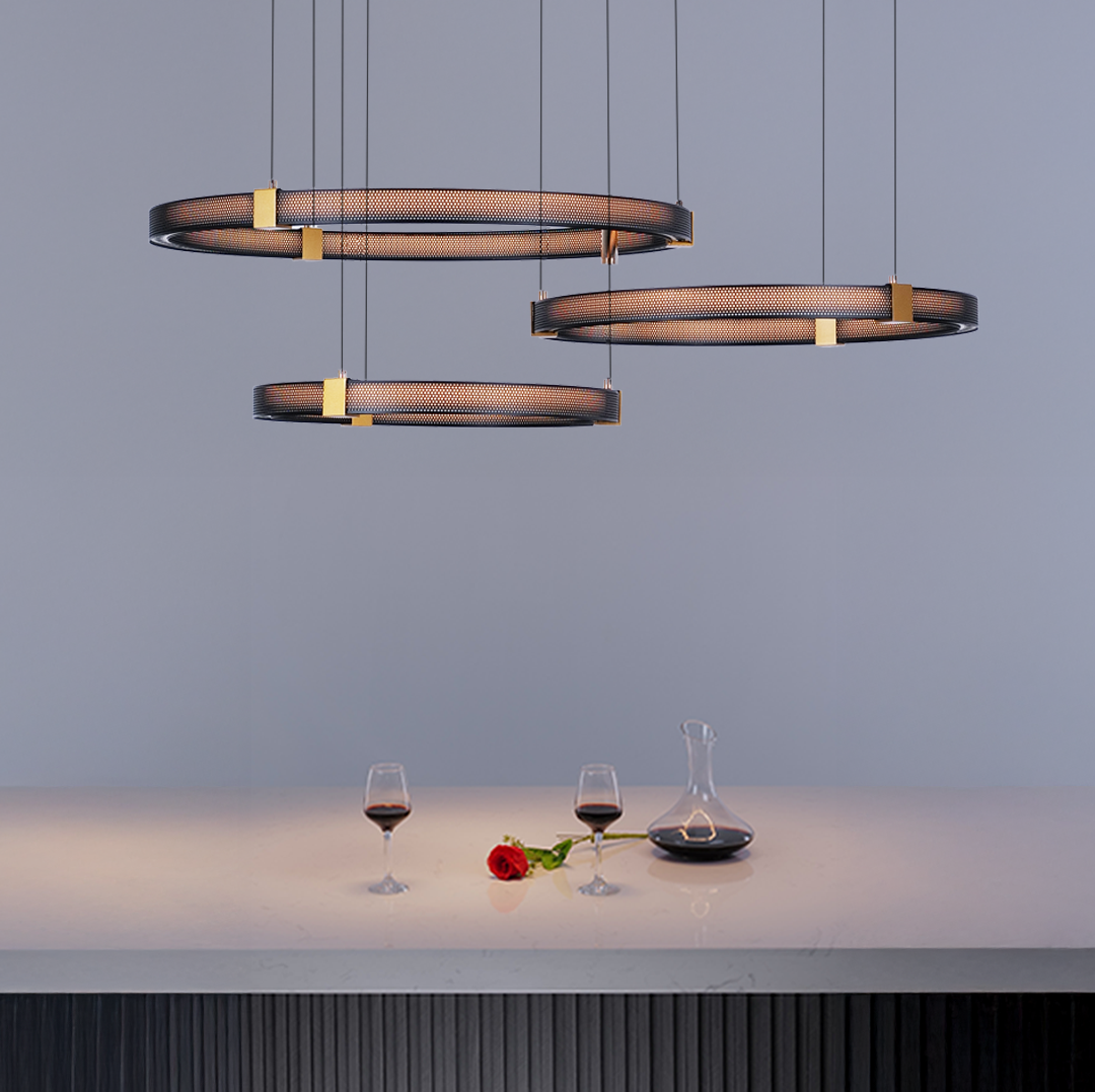 Matrix Rings Chandelier
