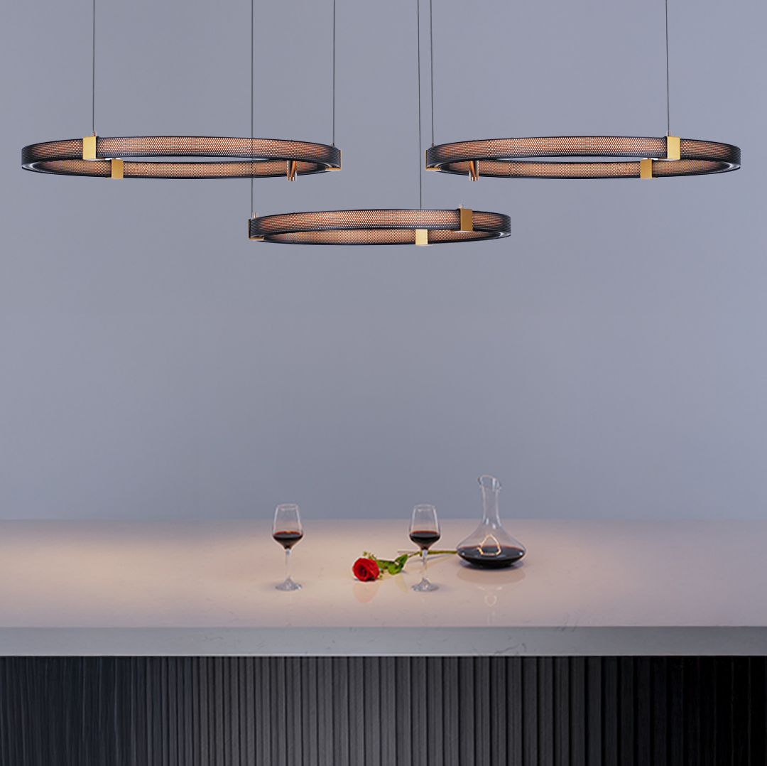 Matrix Rings Chandelier