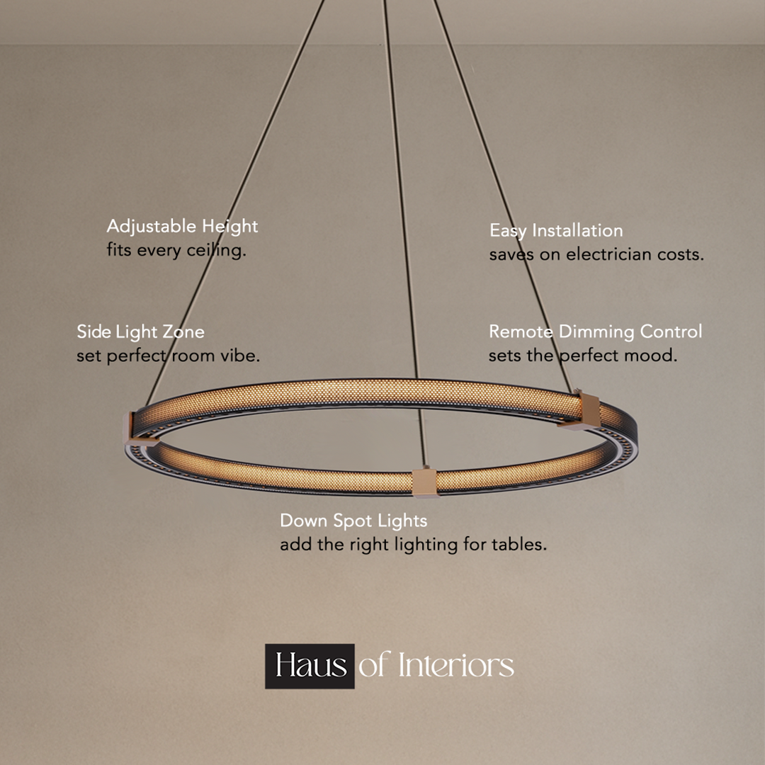 Matrix Rings Chandelier