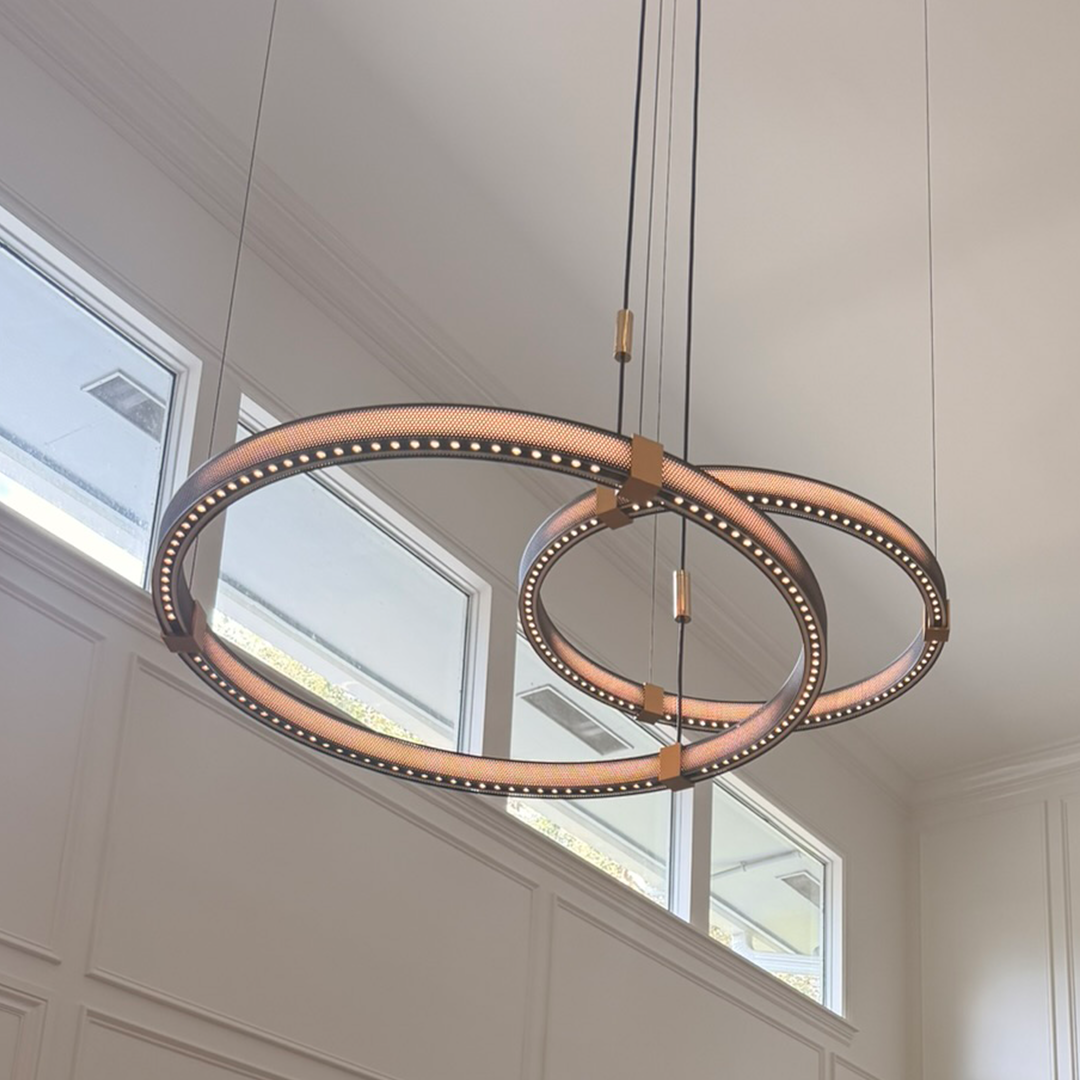 Matrix Rings Chandelier