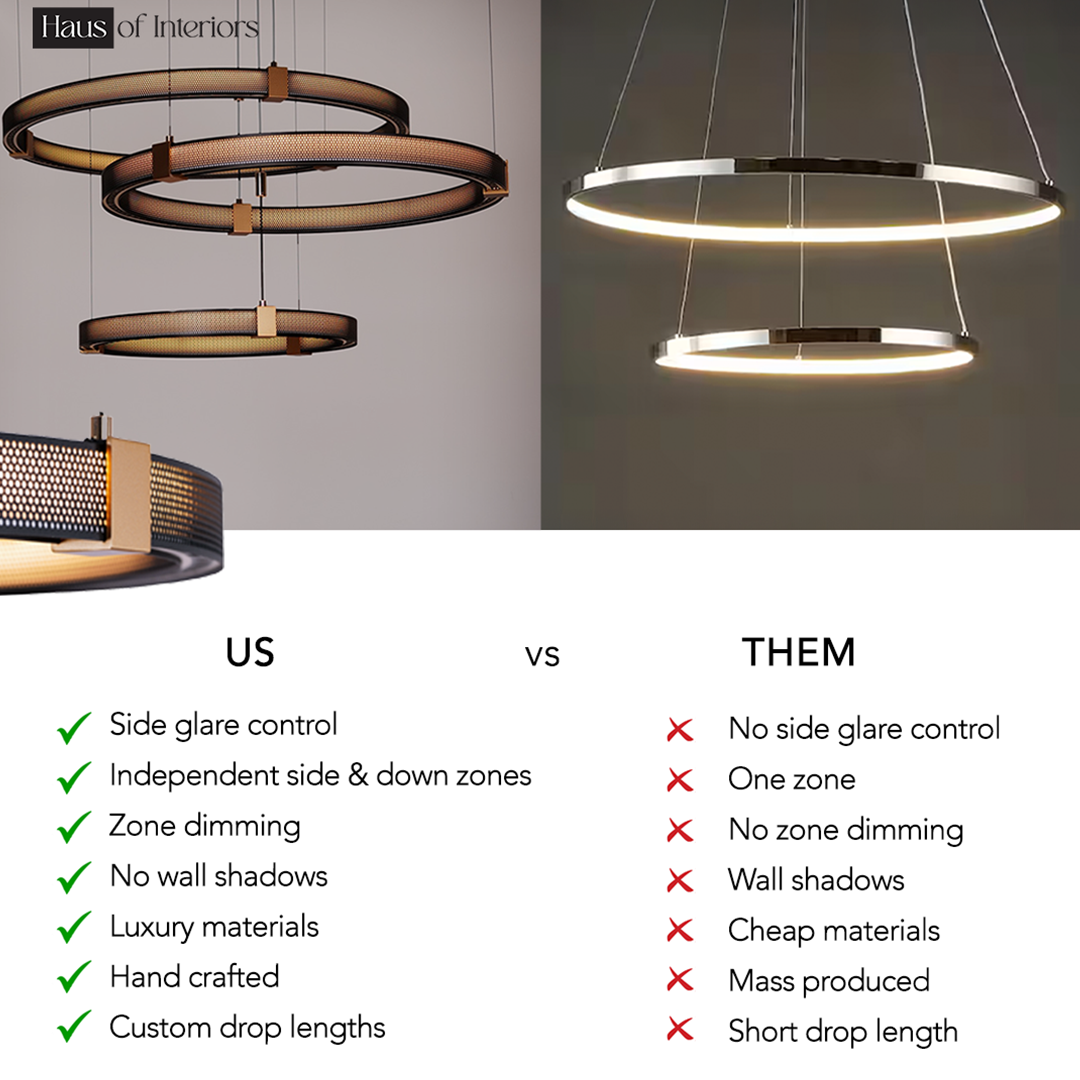 Matrix Rings Chandelier