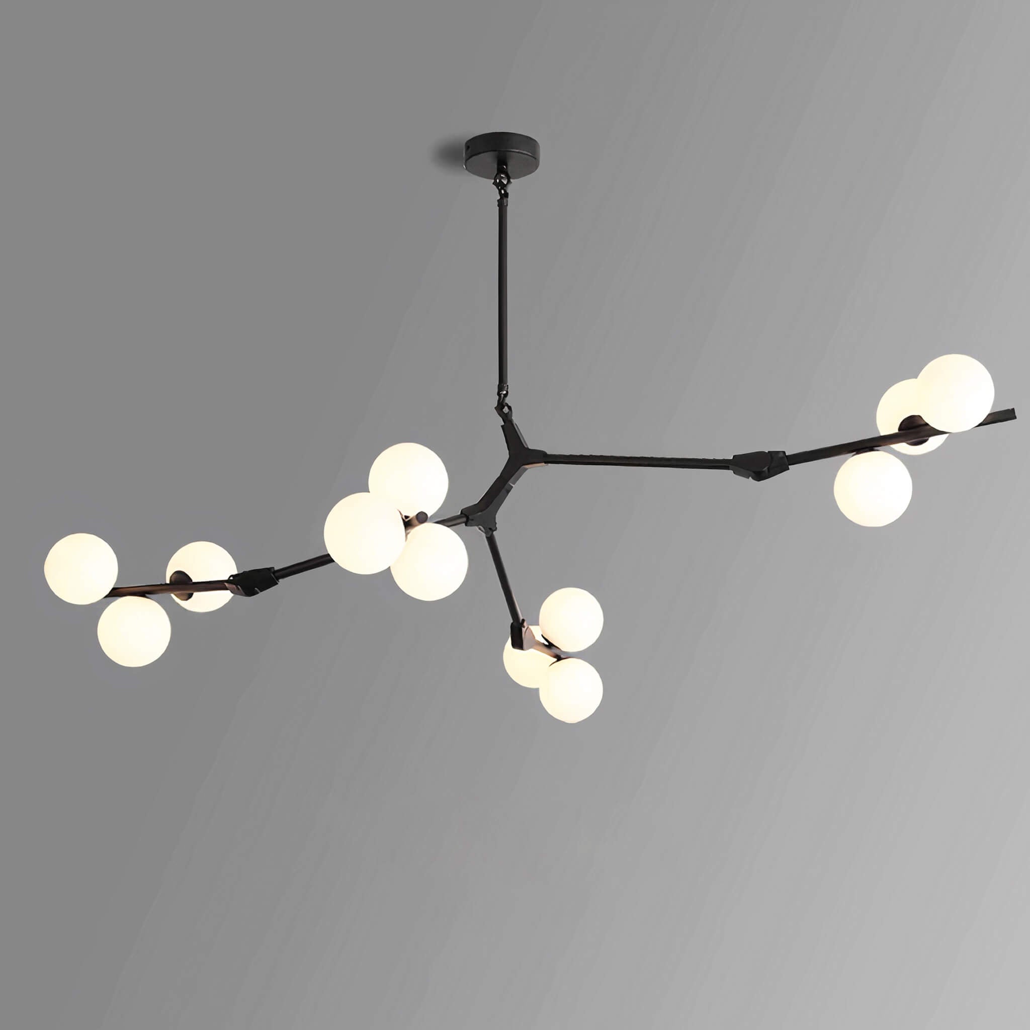 Heritage Tree Branch Chandelier • Black - Haus of Interiors