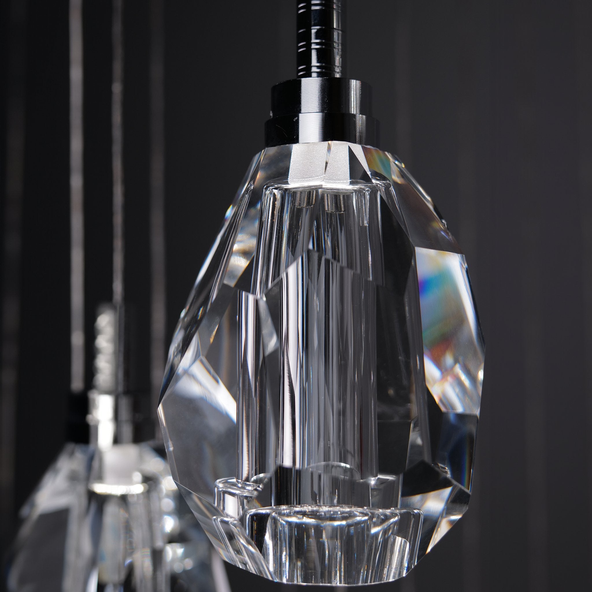 Luxe Crystal Chandelier - Chandelier - Haus of Interiors