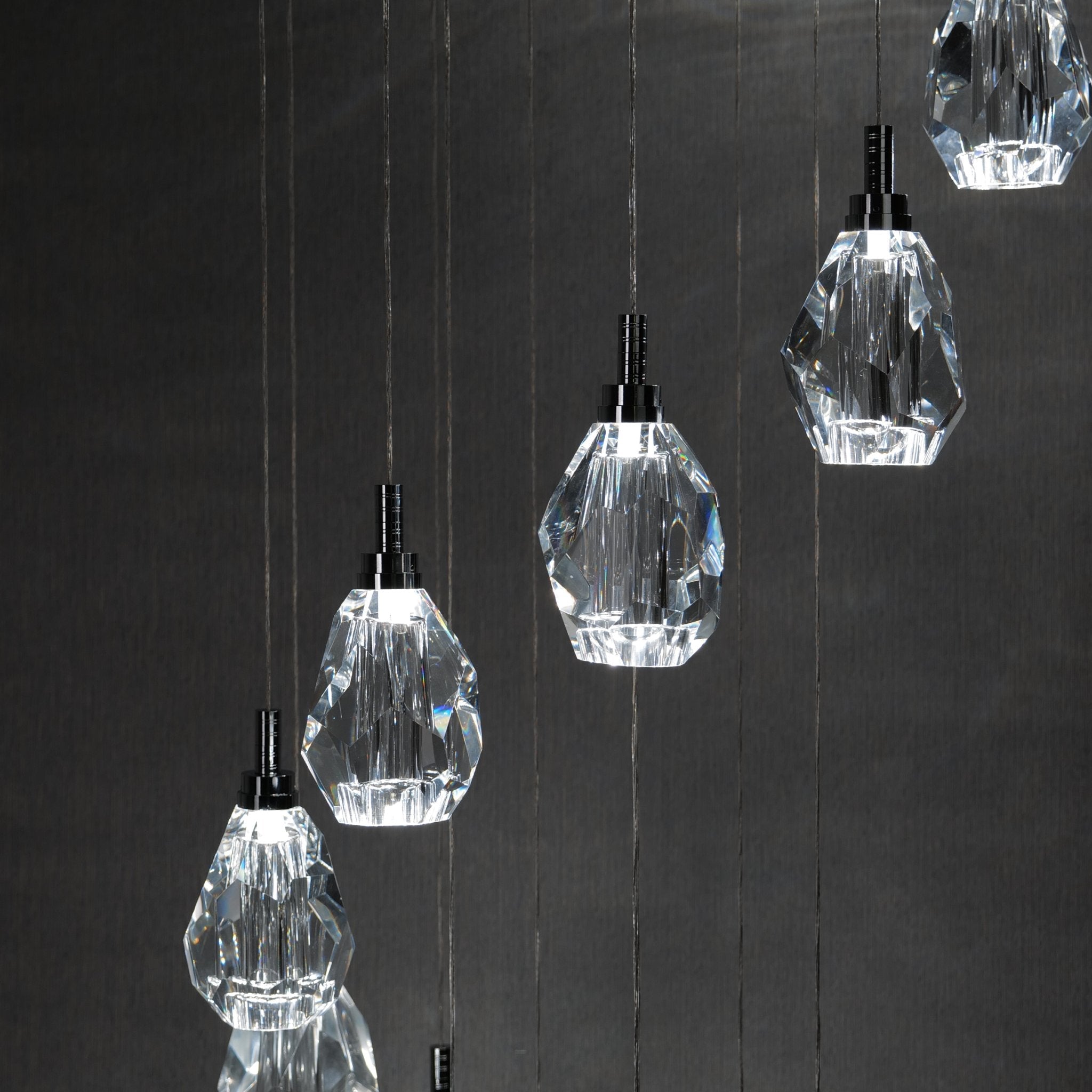 Luxe Crystal Chandelier - Chandelier - Haus of Interiors